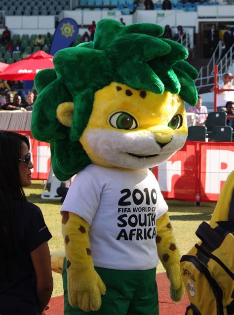 Soccer world cup 2010 mascot